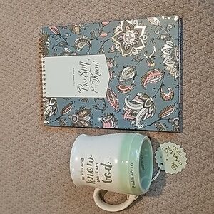 NWT Christian Inspired Mug & Coloring Book Gift Set